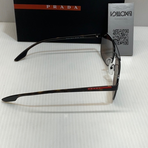 Prada men polarized square sunglasses sps 51u made in Italy - Picture 3 of 10